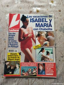 Coleccionismo de revistas: LECTURAS / ISABEL PANTOJA, CRISTINA MARSILLACH, CAROLINA DE MONACO, ENRIQUE IGLESIAS